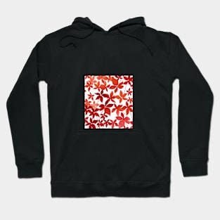 Red flowers Hoodie